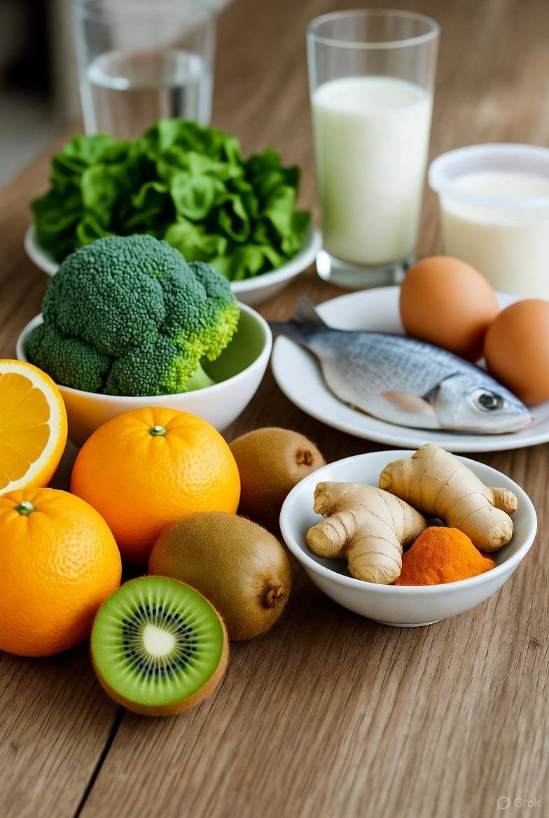 🥦 Kışın Bağışıklığı Güçlendiren Besinler