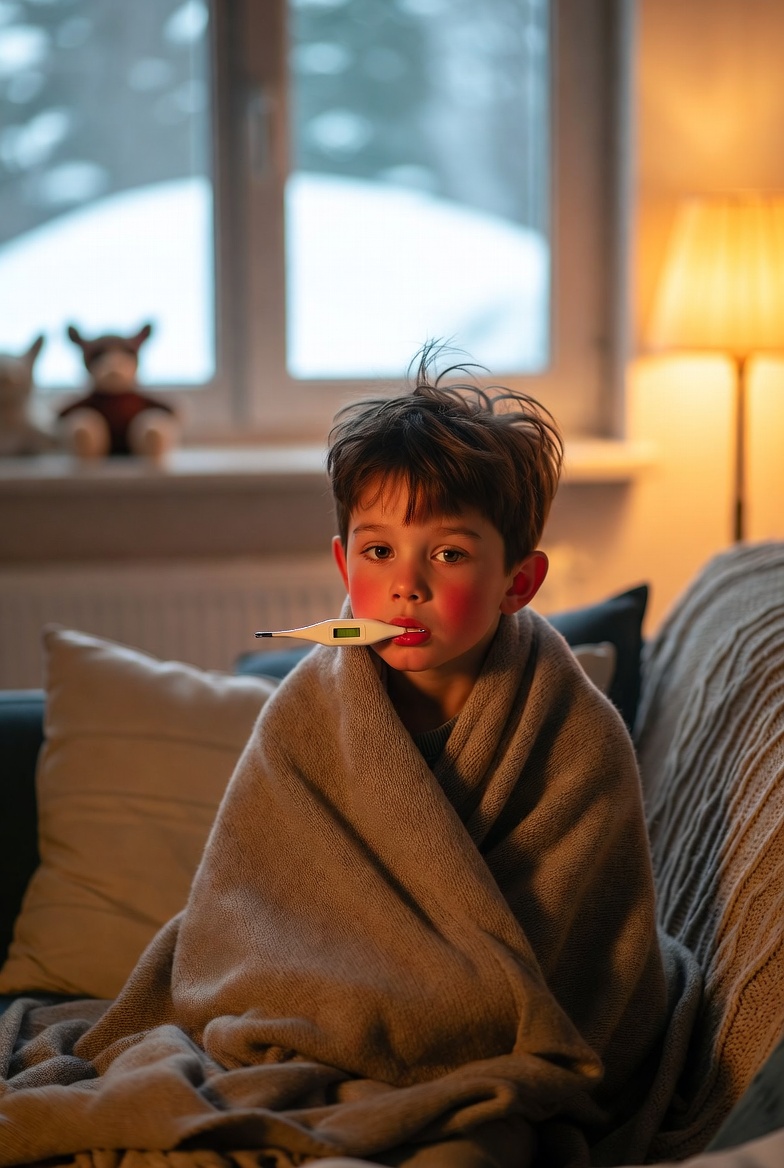👶🌡️ Çocuklarda Ateş Yönetimi: Nedenleri, Evde Müdahale ve Güvenli Tedavi Rehberi