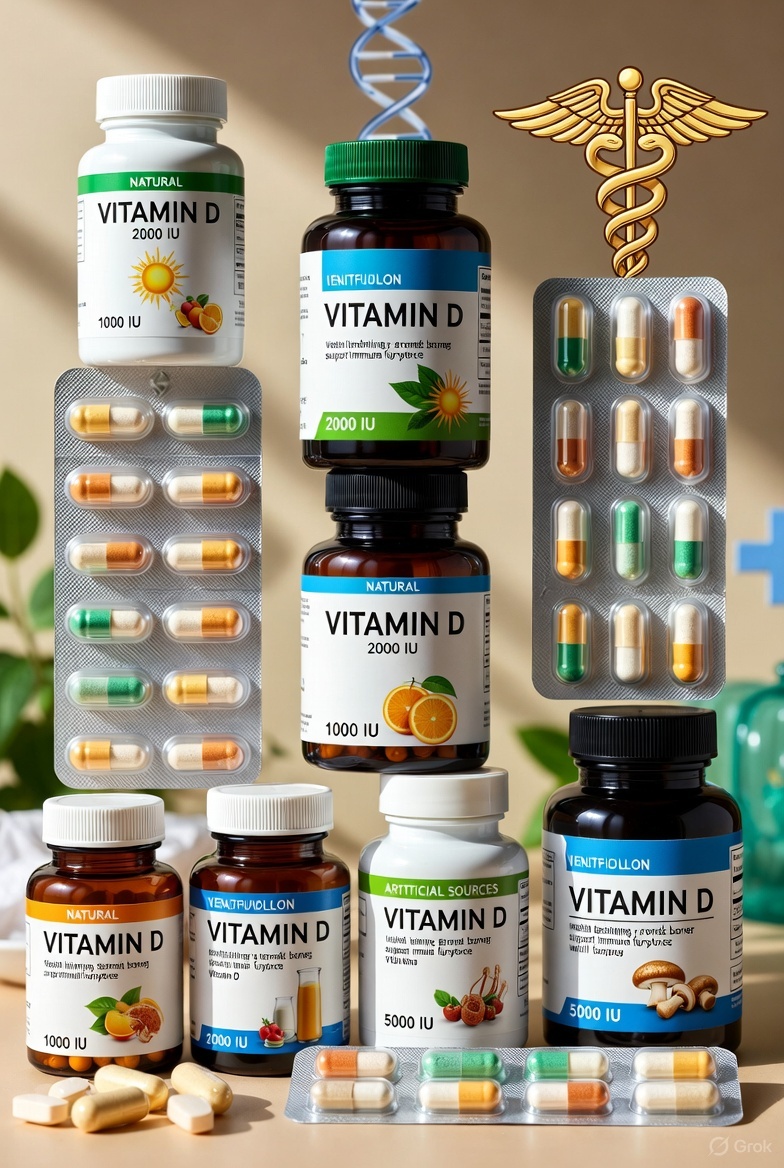 🌞 D Vitamini Takviyesi: Ne Zaman Gerekir, Nasıl Kullanılmalıdır ve Eksikliğin Etkileri Nelerdir?