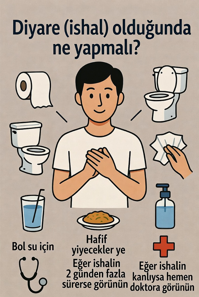 🚨 İshal Durumunda Evde ve Eczanede Yapılacaklar: Nedenler, Tedavi ve Doğru Müdahale Rehberi